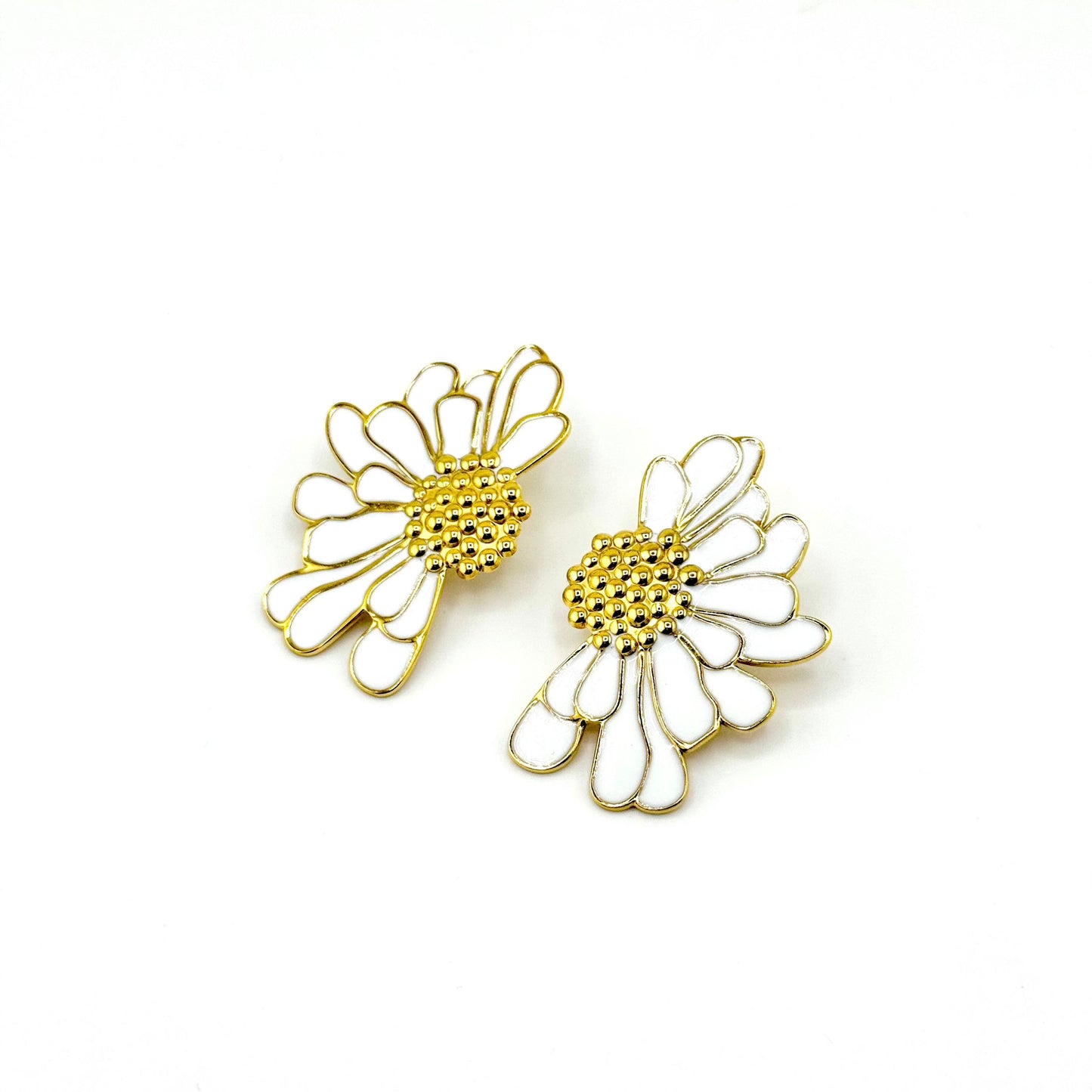 Boucles d oreilles coquelicots